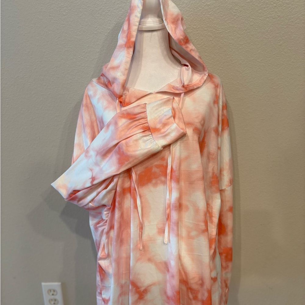 Tie-Dye Hooded Sweatshirt